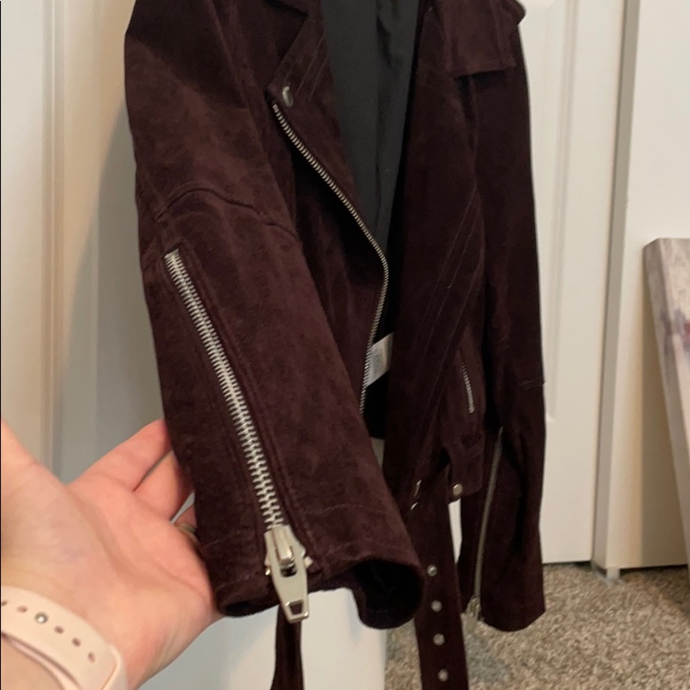 BLANK NYC Girls Faux Suede Jacket - Picture 7 of 8